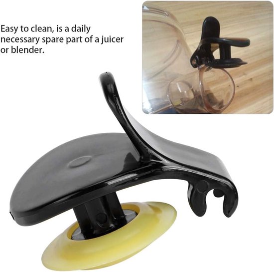 Sapklep Afdekking - Juicer Onderdeel - Verse Sappen Maken - Duurzaam ABS Materiaal - 50x40x30 mm - Zwart — afbeelding 2