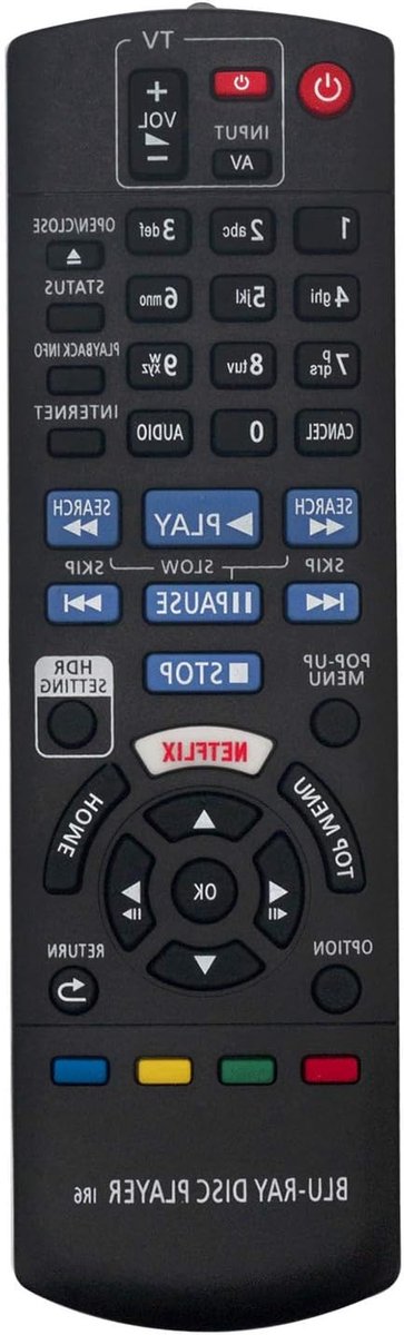 Afstandsbediening - Universele Controller - TV Bediening - Directe Werking - 10 Meter Bereik - Zwart