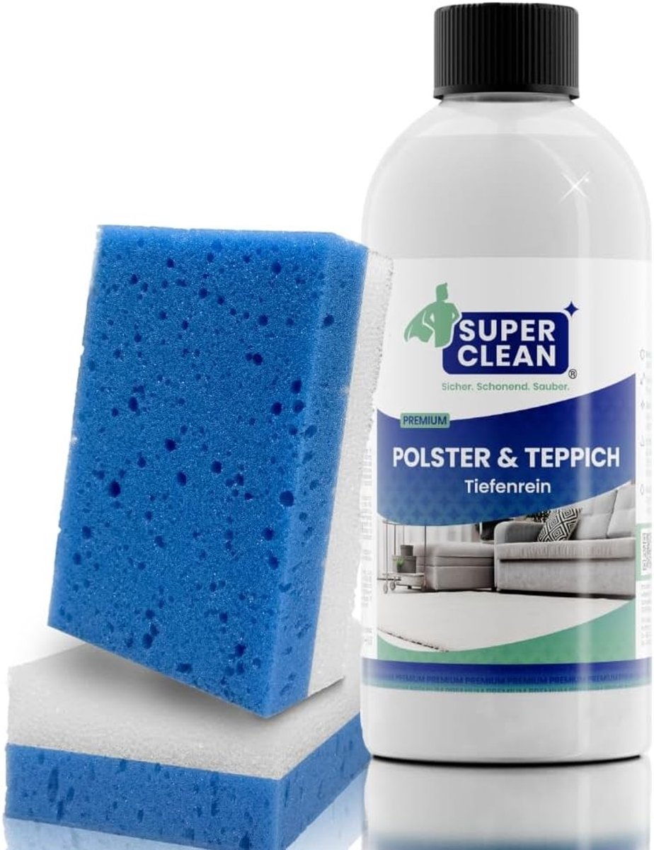Bekleding & Tapijt Dieptereiniger Concentraat - 500 ml - Voor Bekleding, Tapijt en Autostoelen - Intensieve Reiniging
