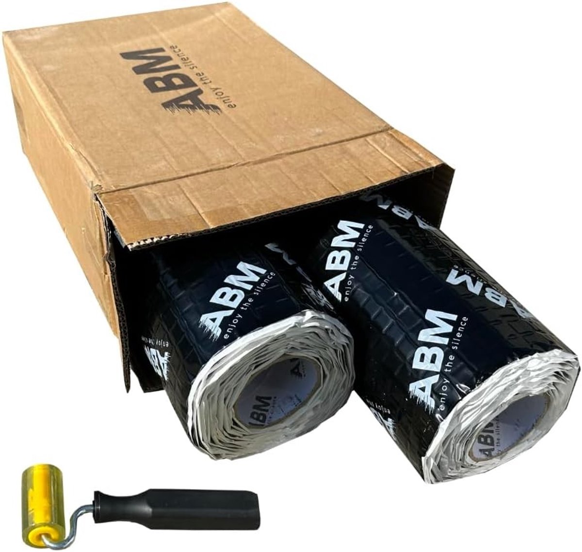 Isolatiemat - Zilver - 2,5 mm x 40 cm x 5 meter - Aluminium Butyl Geluids- en Warmte-isolatie - Voor Auto