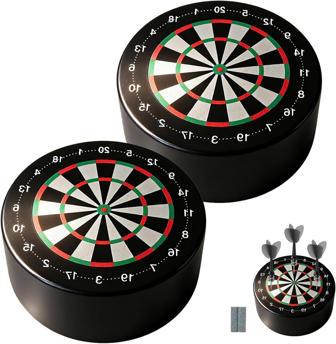 Dart Opbergset - Dart Houder - Dart Spullen Organiseren - Beschermt Pijlen - 10x4 cm - Zwart