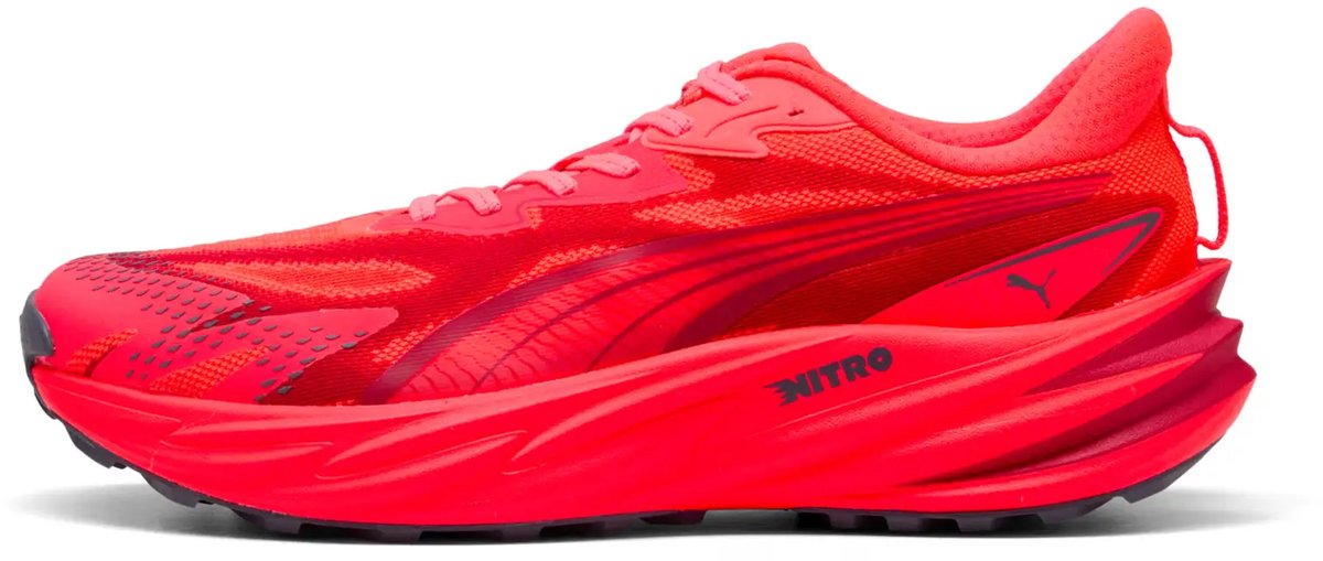 Hardloopschoenen Puma Velocity Nitro Rood