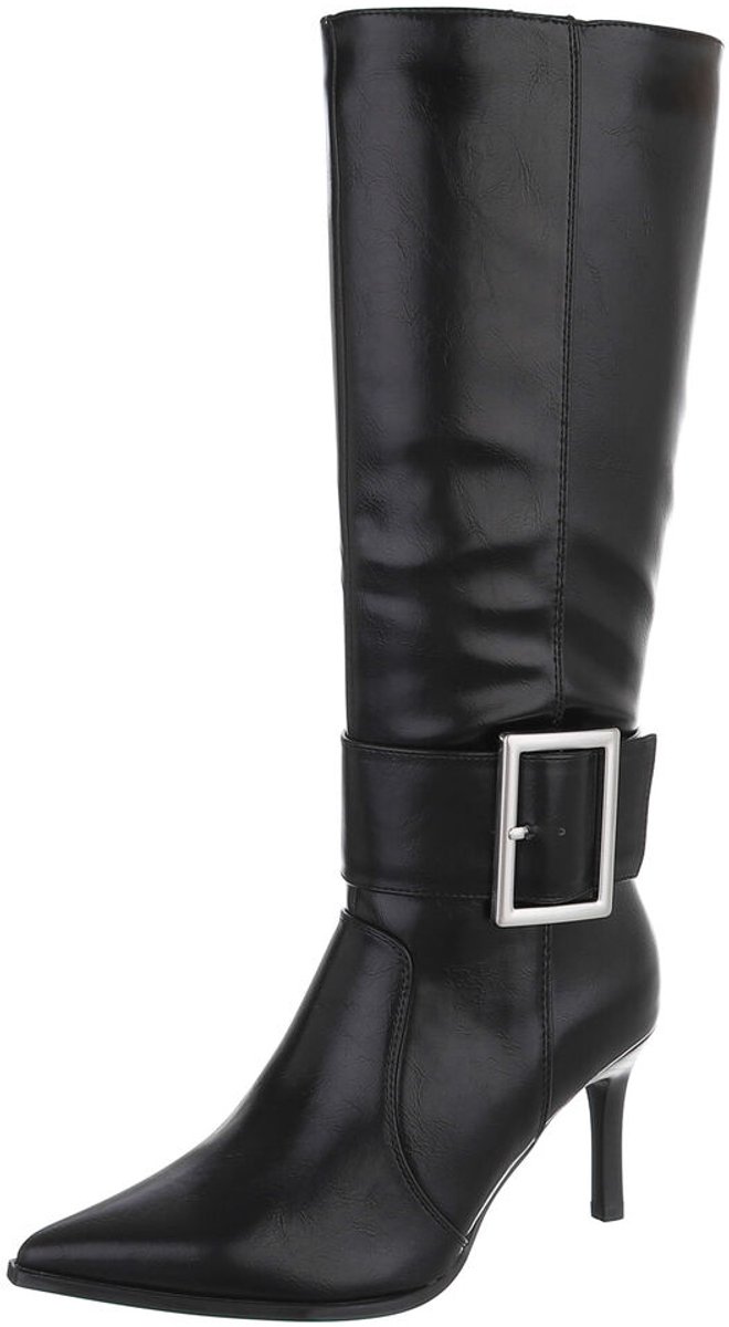 Hoge laars met gespdetail - dames Mt:40
