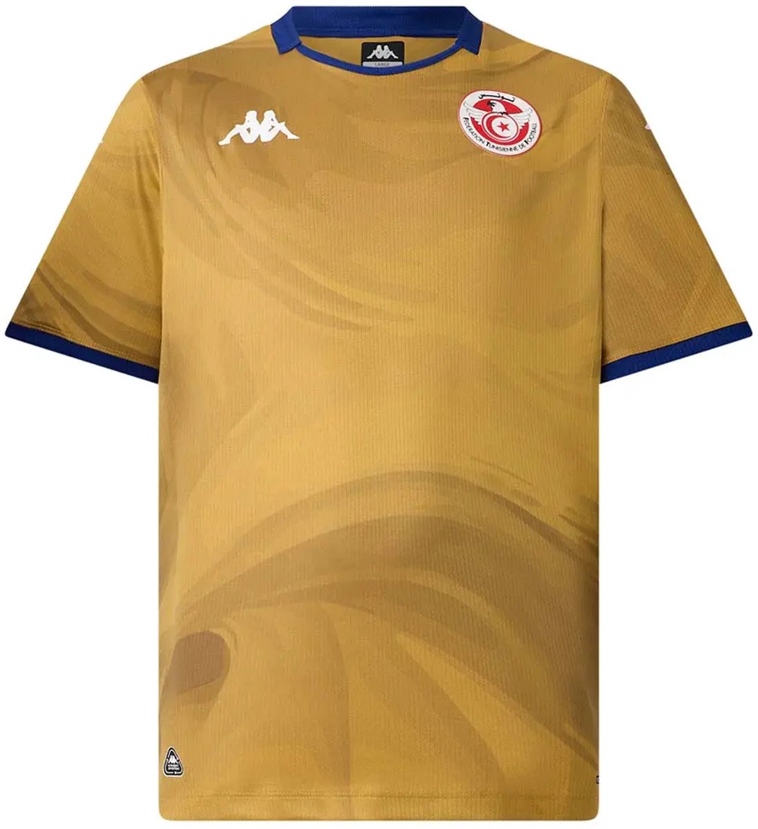 Derde uitshirt kinder Tunesië Kombat 2025/26 Marineblauw