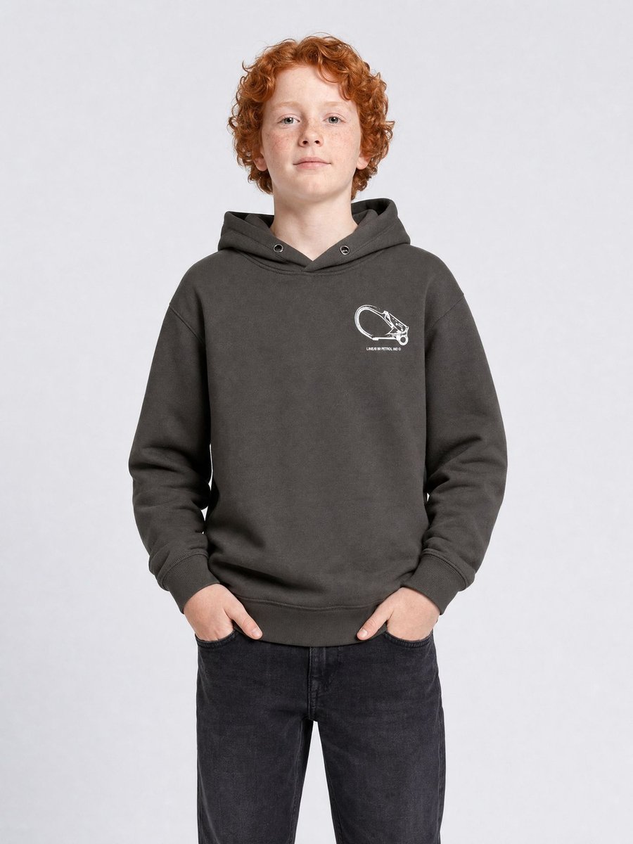 Boys Sweater Hooded Print