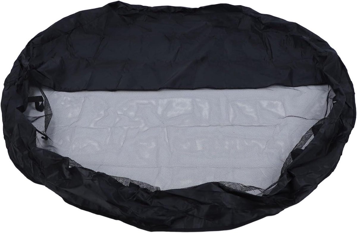 Hondenren Hoes - Speelbox Afdekking - Buiten Bescherming - Waterbestendig Oxford - 8 Panelen 61cm - Grijs