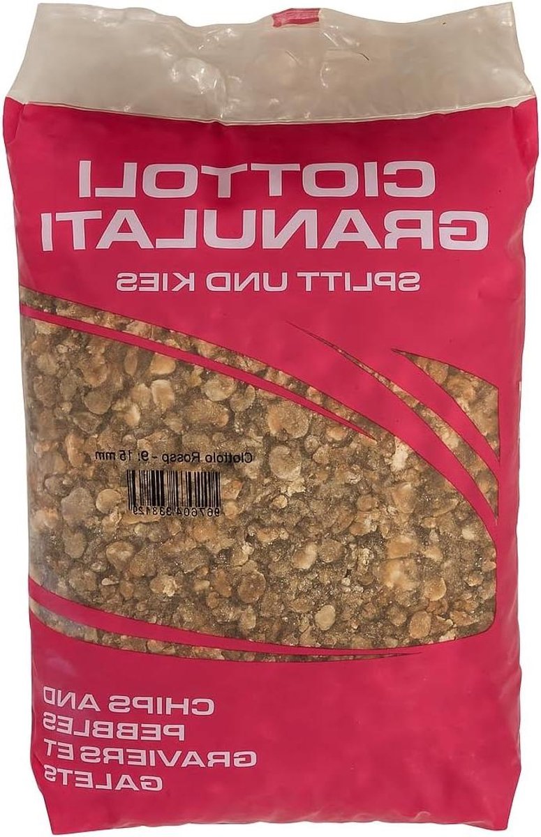 Kiezelstenen Granulaat - Tuingrind Decoratief - Tuin Decoratie - Natuurlijk Marmer Materiaal - 7-15 mm 10 kg - Rood