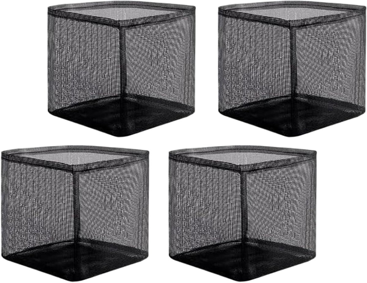 Vijverplantmanden - Waterzakken Planten - Vijver Beplanten - Zeer Ademend Mesh - 4 Stuks - Groen