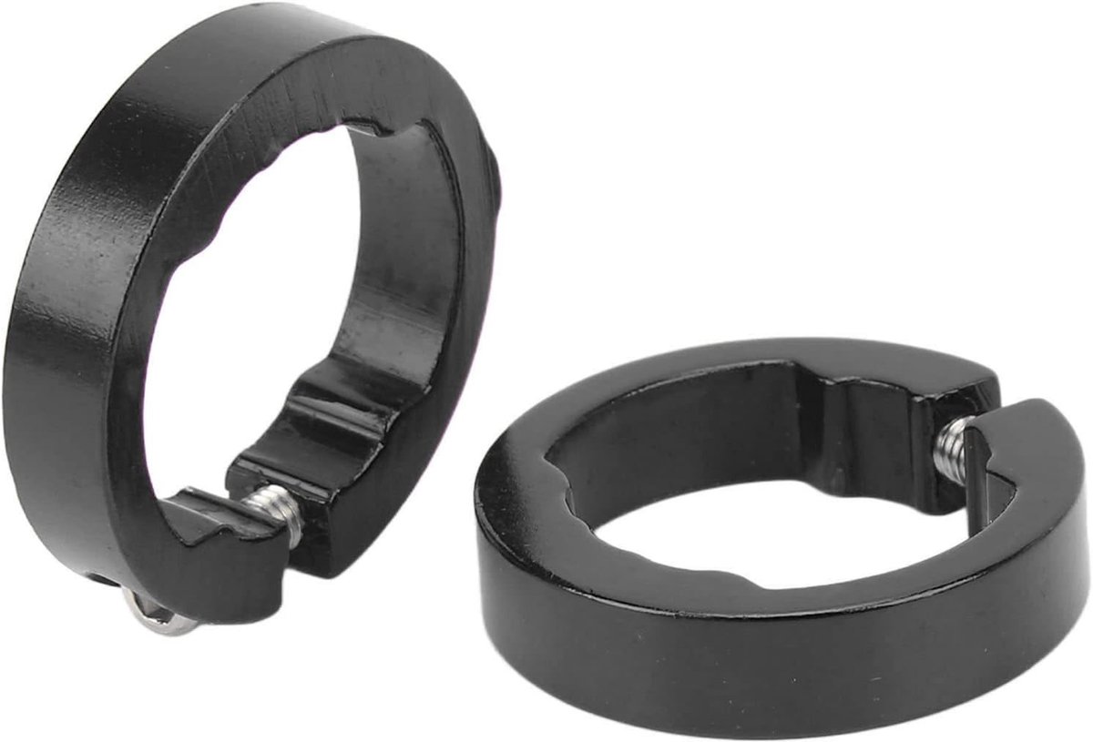 Fiets Handvat Grip Ringen - Aluminium Lock On Klemmen voor 22.2mm Stuur, Comfort en Grip Verbetering