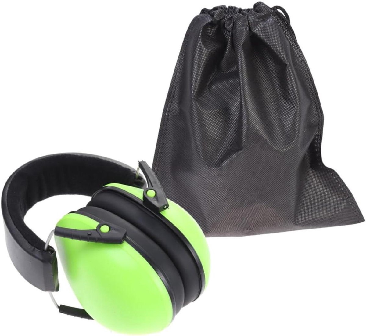 Baby Oorbeschermers - Gehoorbescherming Baby - Geluidsbescherming - SNR 25 dB - 16 x 10 x 10 cm - Groen