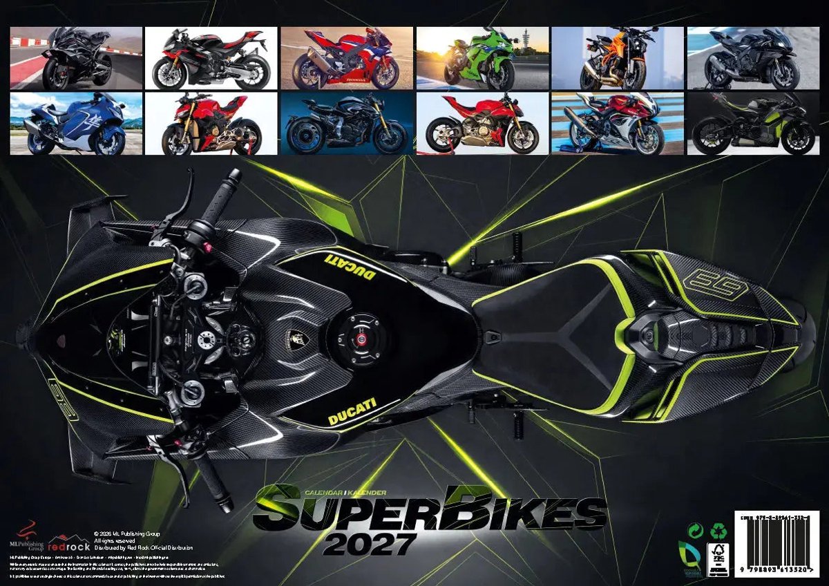SuperBikes A3 Kalender 2027