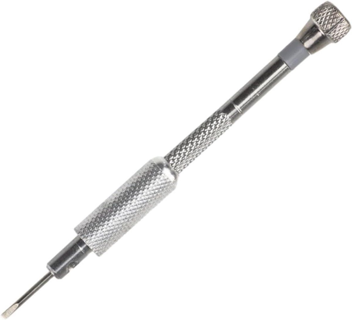 Precisie Schroevendraaierset - Horloge Reparatie Kit - Kleine Reparaties Uitvoeren - Magnetische Punt Handvat - 0.8 mm tot 1.6 mm