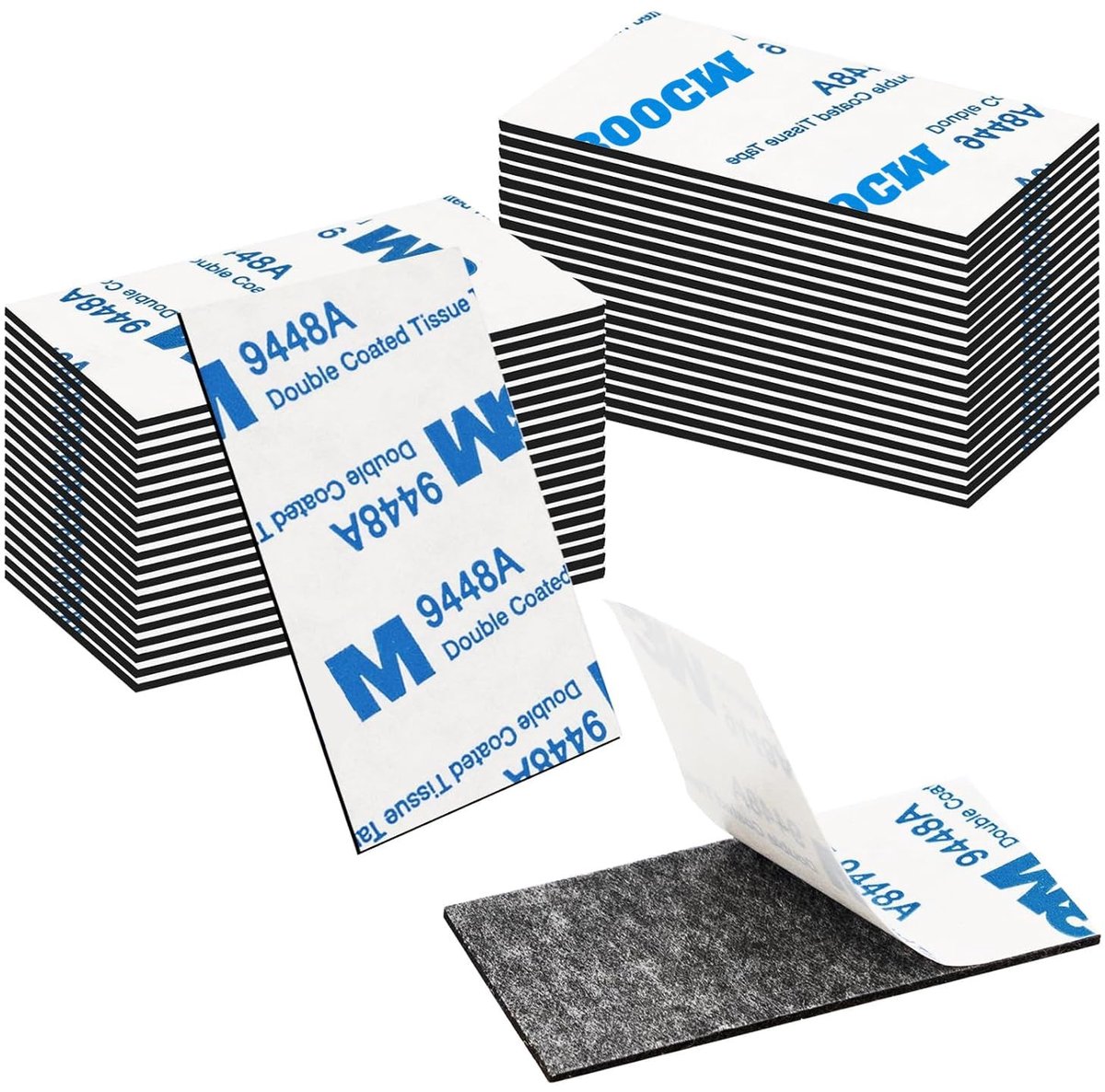 40 stuks extra sterke dubbelzijdige plakpads, 2,5 cm x 5 cm, ideaal voor thuis, kantoor en auto, veelzijdig gebruik, stevig en betrouwbaar