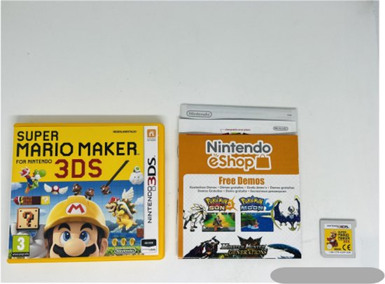 Super Mario Maker - Nintendo 3DS / 2DS - Level editor