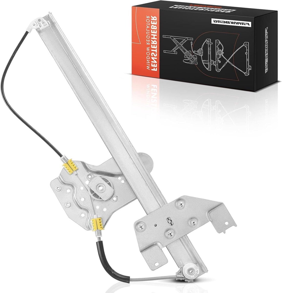 Raammechanisme Auto - Elektrische Raamhouder - Auto Onderhoud - Directe Vervanging - 1.65 Kilogram - Zwart