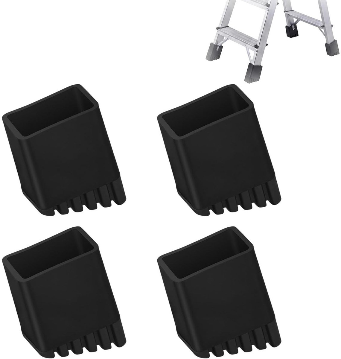 Omgoods - Robuuste Rubber Beschermdoppen voor Ladders