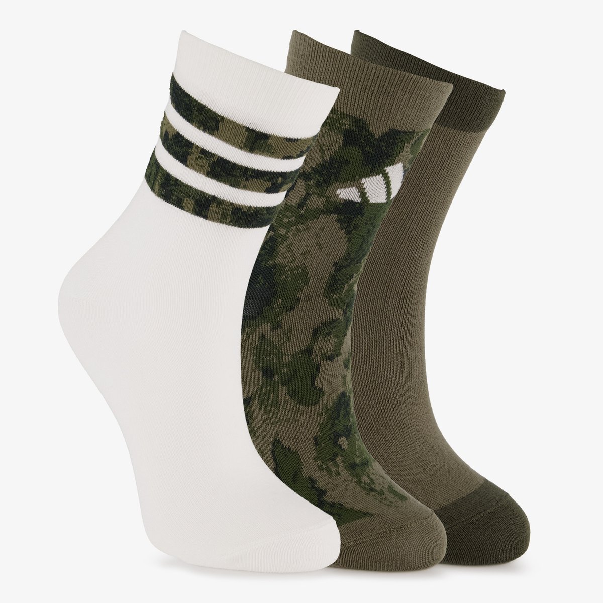 Adidas Camo Graphic kinder sokken Groen