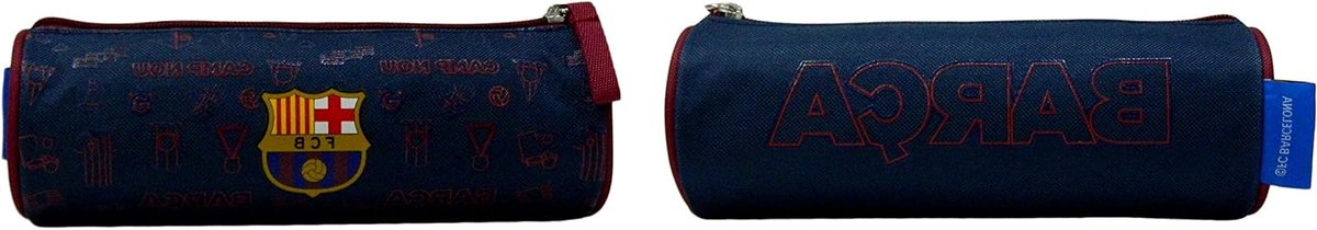 Schooletui - Etui - Schoolbenodigdheden - Officiële collectie - 215 cm - Blauwgranaat