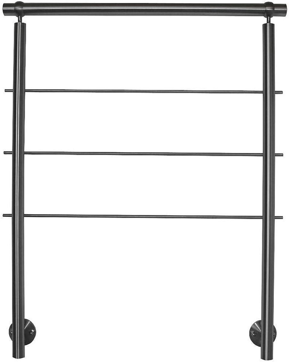 Roestvrijstalen Balustrade - Leuning Balkon Trap - Terras Afschermen - Zijdelingse Montage - 160 cm - Roestvrij staal