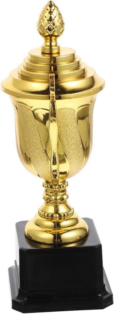 Trofee Cups - Prijstrofee Kleine trofee - Competitie Prijs - Winnaars Beloning - 21.1 x 11 cm - Goud