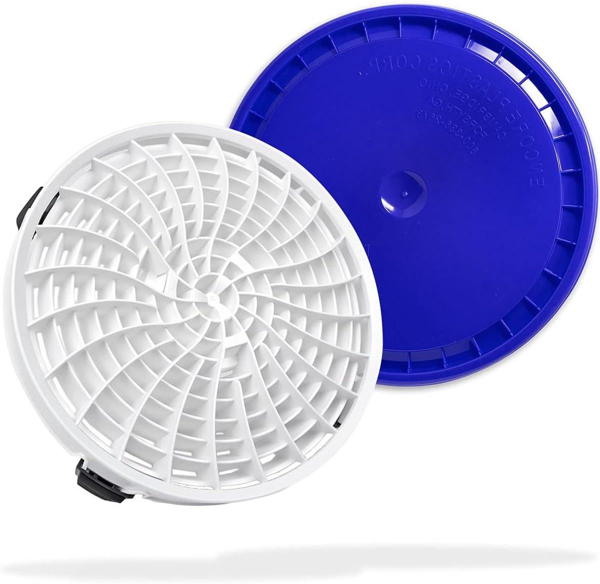Autowas Emmer Set - Emmer Inzet en Deksel - Krasvrij Wassen - Vuil Scheidende Inzet - 31 cm Diameter