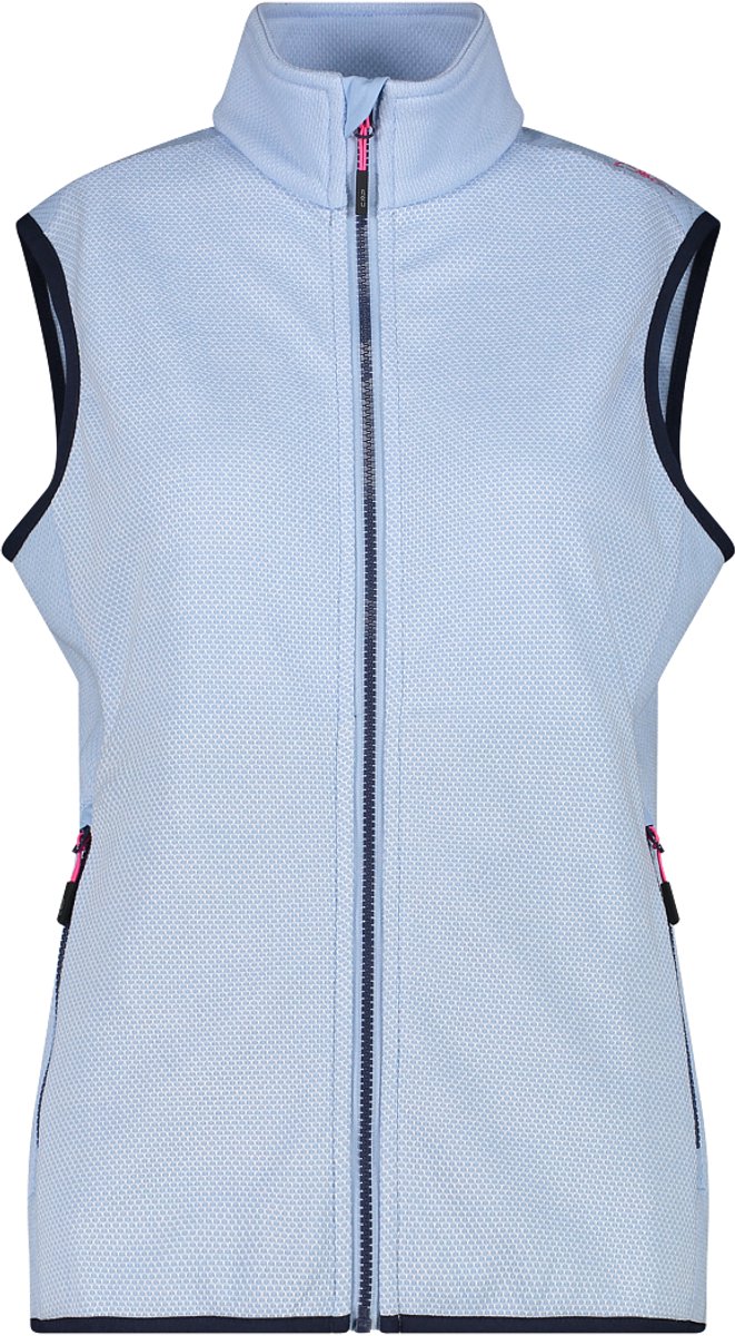 Vrouwelijke fleece zonder mouwen vest CMP Blauw