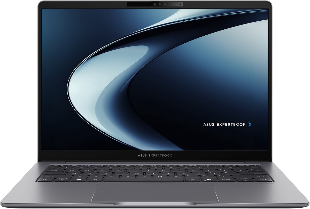 ASUS ExpertBook PM3406CHA-LY0044X Copilot+ PC AMD Ryzen™ 7 260 Laptop 35,6 cm (14") WUXGA 16 GB DDR5-SDRAM 512 GB SSD Wi-Fi 7 (802.11be) Windows 11 Pro Grijs QWERTY US International