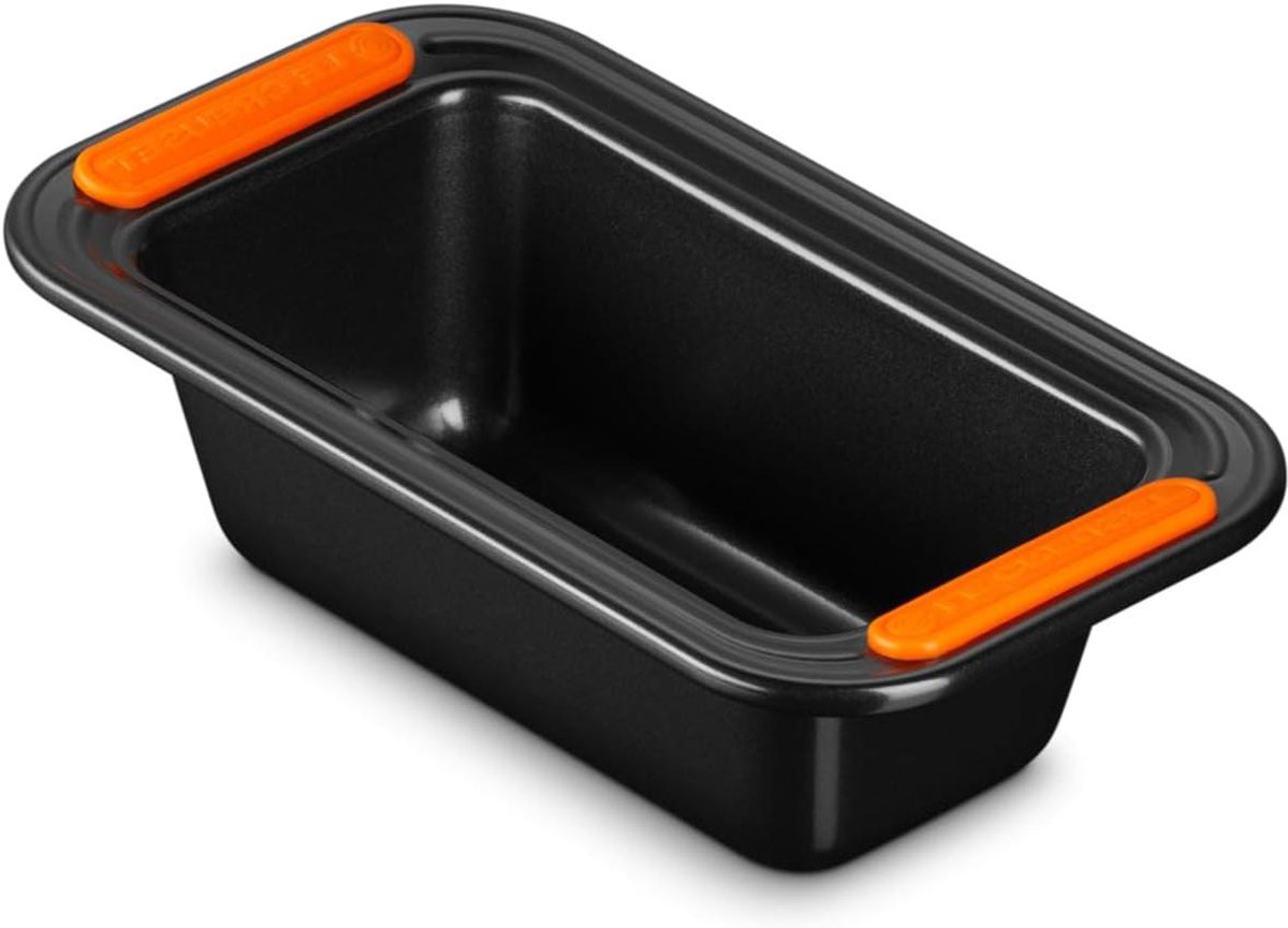Broodvorm Carbon Staal - Cakevorm Rechthoekig - Brood Bakken - Anti-warping - 24 x 13.5 x 7 cm - Zwart
