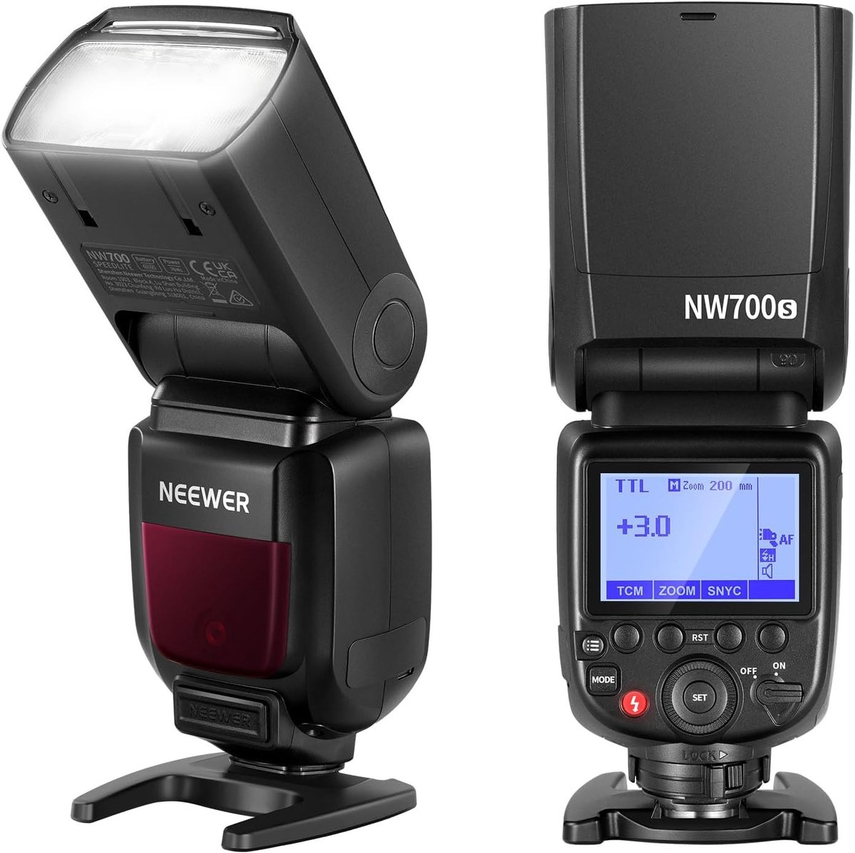 TTL Speedlite Blitz voor Sony DSLR Camera's met 1/8000s Sync, TCM-functie en 230 Flashkracht