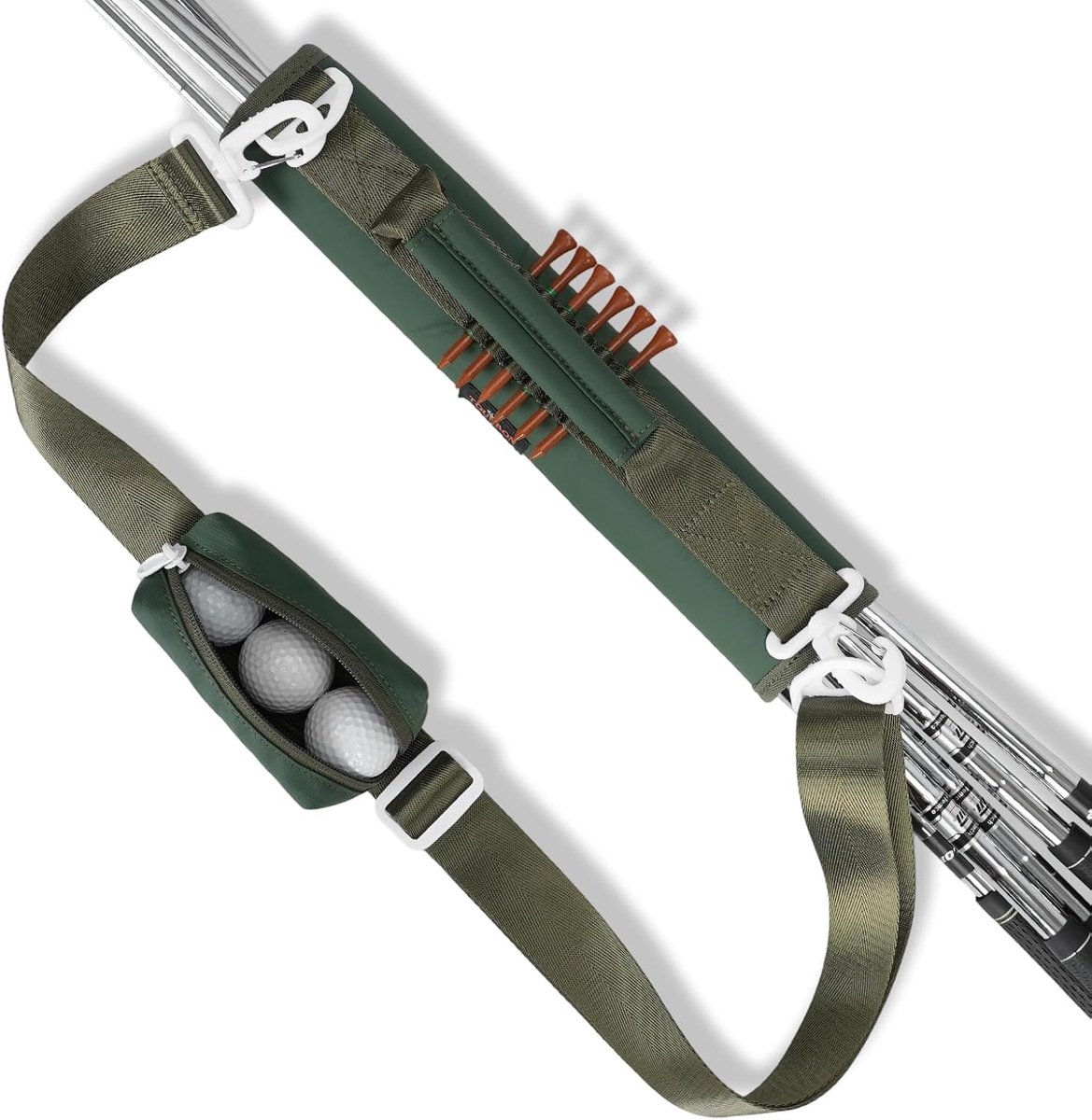 Golfclub draagtas met zak, lichtgewicht mini-koffer voor de driving range - ShopVlot