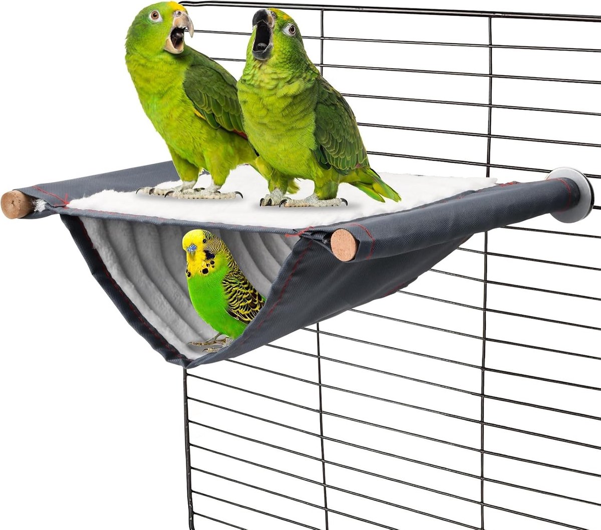 Hanging Bird Hammock voor Vogels - Warme en Comfortabele Tent voor Papegaaien, Larks en Hamsters - Ideaal voor Winterse Schuilplaatsen