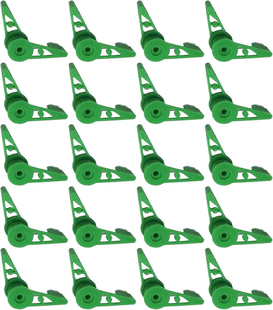 20 Stuks Plantversterkers, Groeihulpmiddelen, Verstelbare Plantclips, Snoeitraay en Trainingshulpmiddelen voor Planten en Bloemen