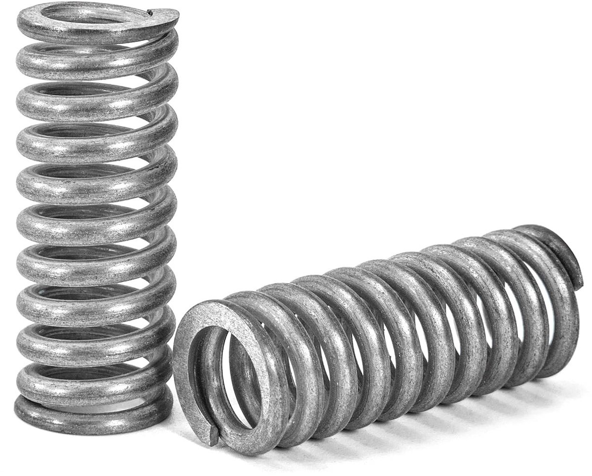Compressieveren 40 mm RVS veer met 2.6 mm draaddiameter en 16 mm buitendiameter - Set van 4 stuks met 20 kg veerkracht voor diverse toepassingen