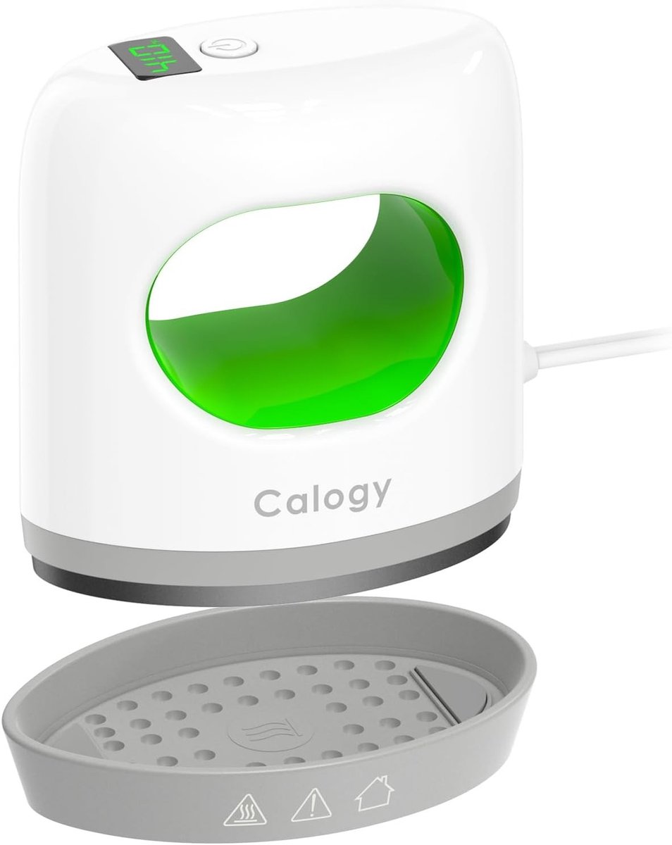 Mini Warmte Persmachine - Wit Groen - 10,8 x 10,2 x 6,2 cm - Compacte en Draagbare Hittepers - Voor Creatieve Projecten