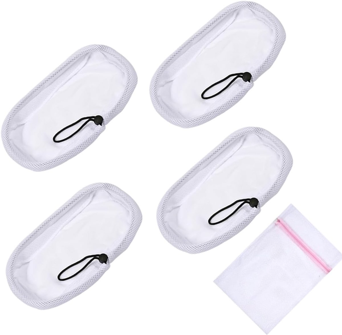 Stoomreiniger Doekjes voor 9-in-1 Stoomreiniger, Geschikt voor Morphy Richards, Set van 4 Stuks