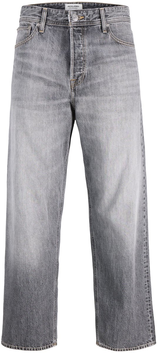 Jack & Jones Heren Jeans Broeken baggy Fit Zwart 33W / 30L Volwassenen