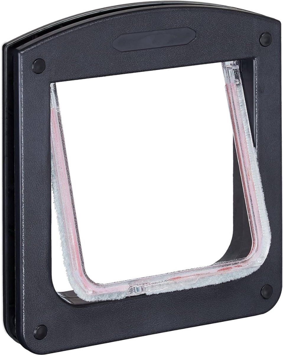 Allvia® Kattenluik Met Magneet - Kattenluik Met Microchip - Kattenluik Met Chip - Zwart - 22cm x 20cm x 3cm