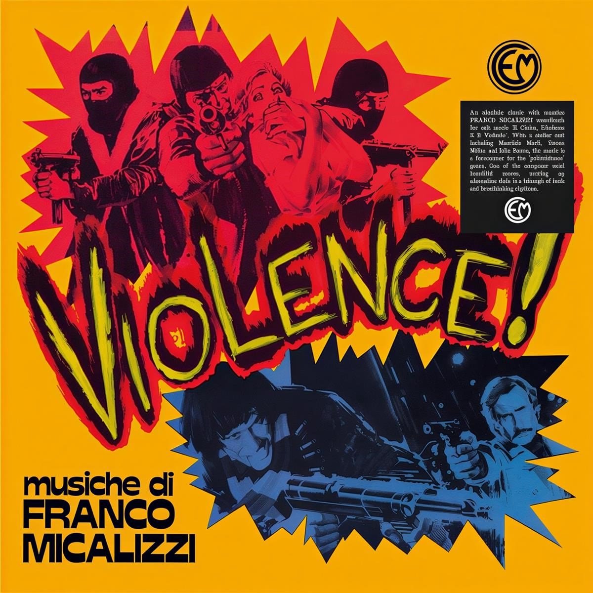 Franco Micalizzi - Violence! (LP)