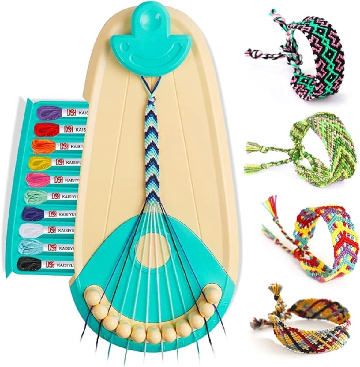 Vriendschapsarmband knutselset voor meisjes 6-12 jaar - DIY armbanden maken - Creatieve knutselset voor kinderen