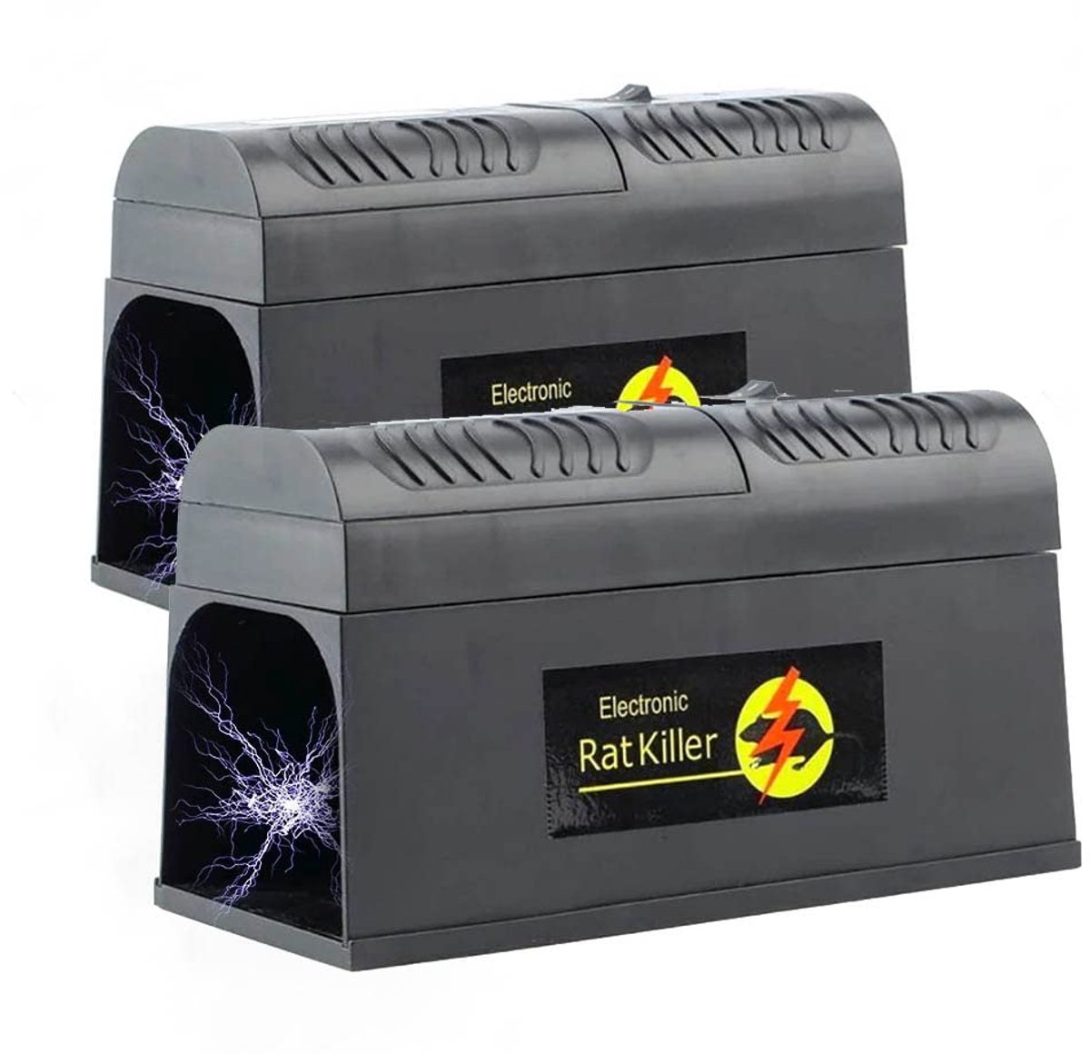 Elektrische Rattenval 2x - Effectieve en Diervriendelijke Oplossing