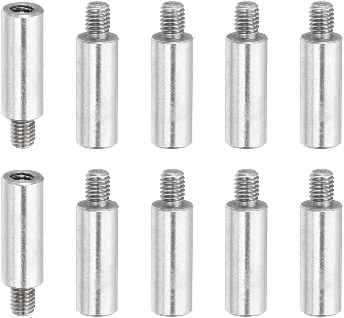 Verlengingsschroeven M3x15mm voor Scrapbooks - 10 Stuks