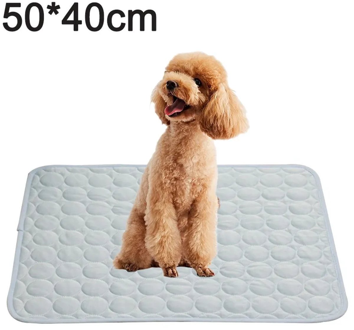Koelmat Geschikt voor huisdieren, 1 stuk, zelfkoelende koelmat Geschikt voor katten en honden, Geschikt voor een oppervlak van ijszijde, Geschikt voor verkoeling in de zomer.