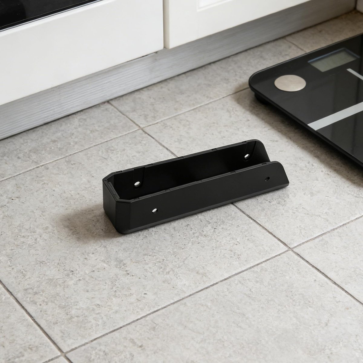 weegschaal houder wandmontage - acryl - 1 paar - veelzijdige opbergruimte voor keuken, slaapkamer en badkamer - ShopVlot