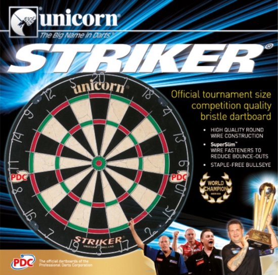 Unicorn Striker dartbord van Unicorn — afbeelding 5