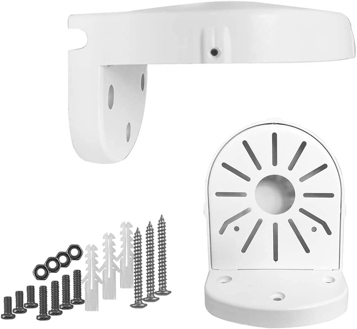 SnelShoppen - Universele Dome Camera Wandmontage Junction Box - Diepte Behuizing voor Beveiligingscamera's - Stabiele Metalen Kabelbeheerbox - Waterdi