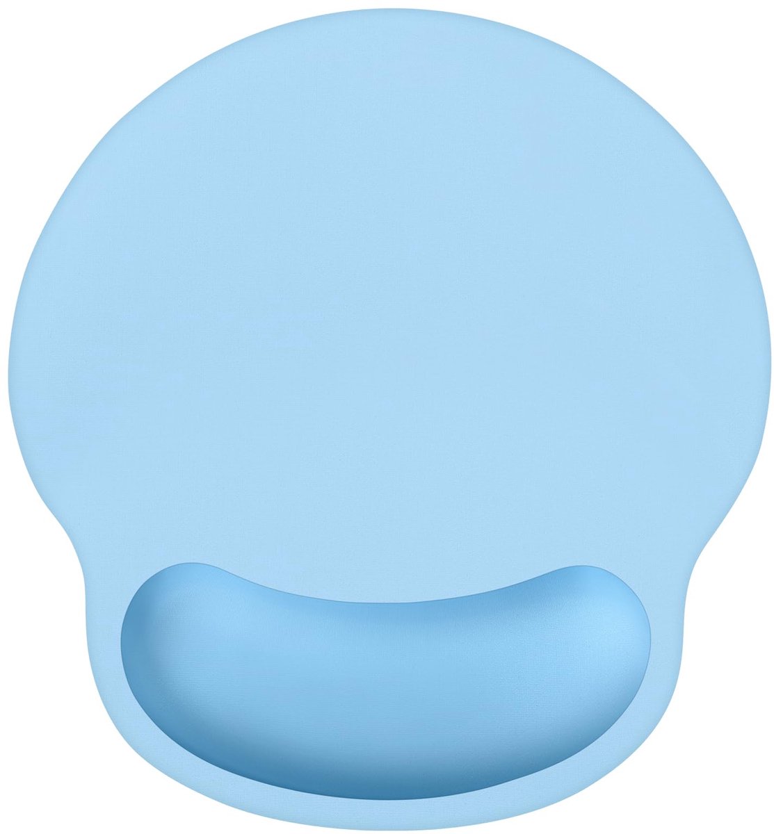Muismat met polssteun - 2-in-1 ergonomisch - gel + traagschuim - ideaal voor kantoor - ShopVlot
