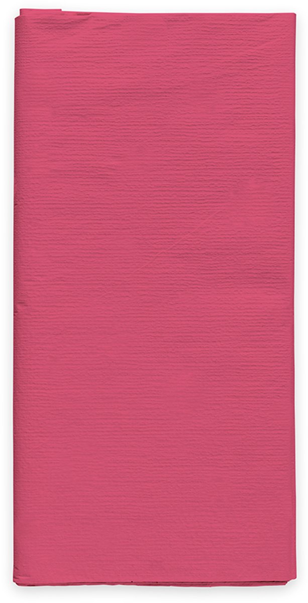 Papieren Tafelkleed 120x180cm - Felroze - Feestartikelen