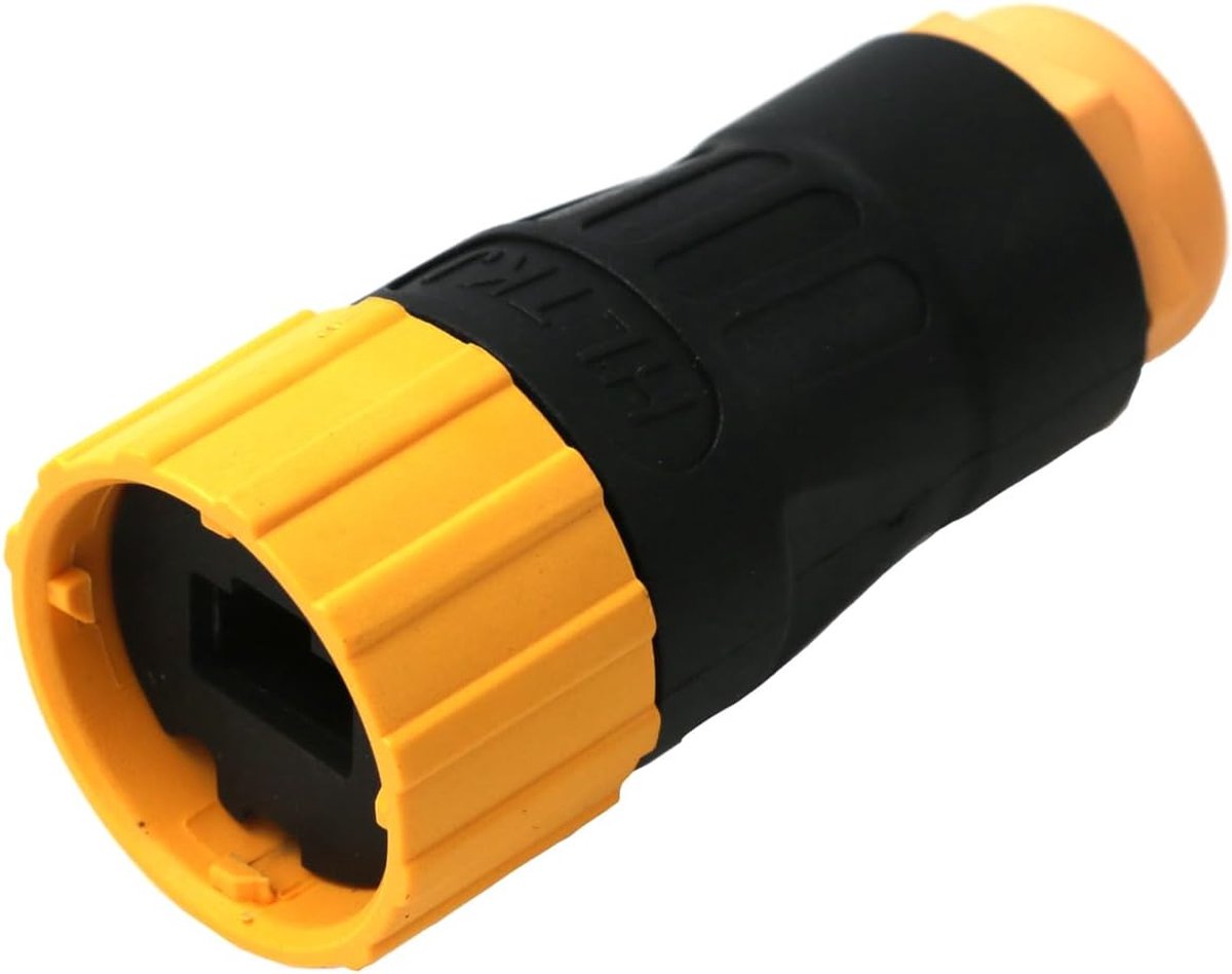 RJ45 Panel Mount Network Ethernet Signal Plug IP65 Waterproof Coupler RJ45 Panel Jack CAT5 CAT6 (RJ45 Cable Carrier - ShopVlot