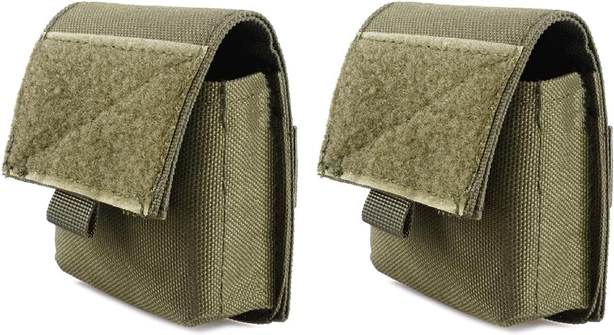 Tactische Molle EDC Pouch - Multifunctionele Utility Bag voor Jacht, Hiking en Kamperen met Ruimte voor Gereedschap en Accessoires
