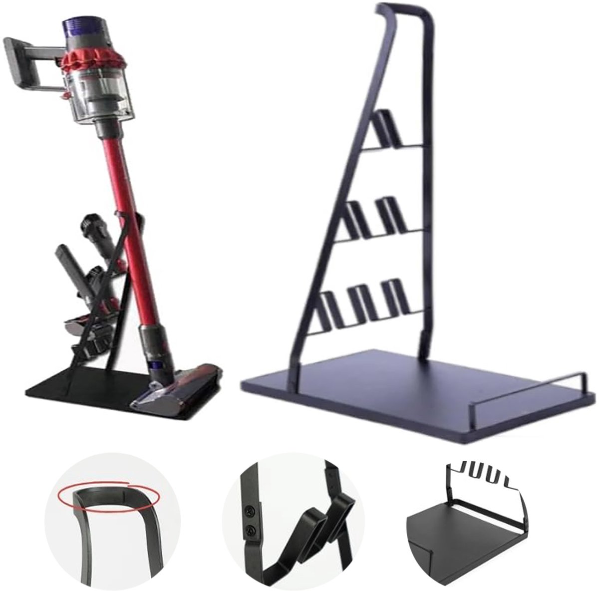 Universele Stofzuigerstandaard, Vloerstandaardhouder, Opbergstandaard Docking Station Houder, Compatibel Met Dyson Steelstofzuigers.